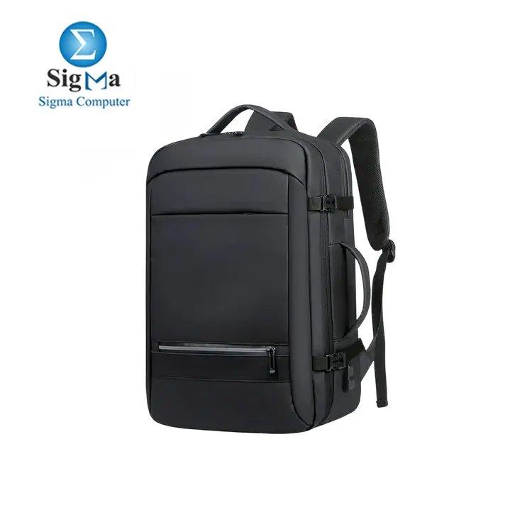 Rahala RAL 5302 – 15.6 laptop backpack with water-resistant fabric, anti-theft pocket, USB port, and ergonomic design - Main view
