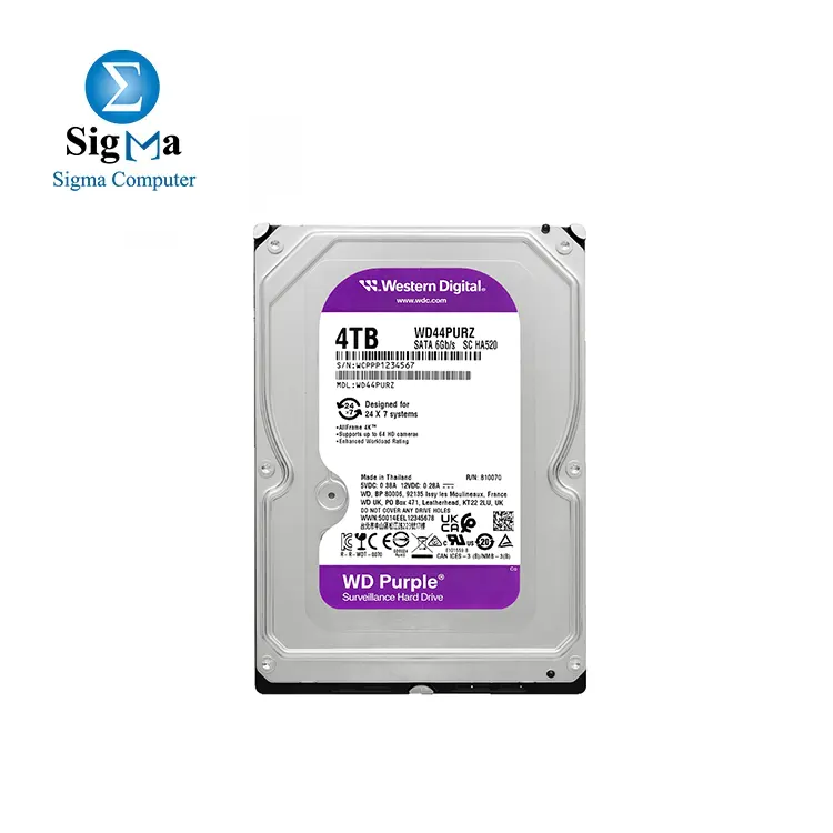 Seagate BarraCuda ST4000DM004 – 4TB 3.5-Inch HDD, SATA 6Gb/s, 5400