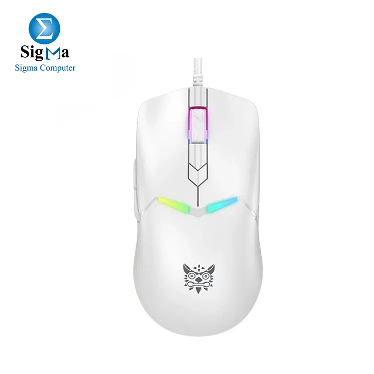 ONIKUMA CW929 Wired Gaming Mouse - WHITE - Main view