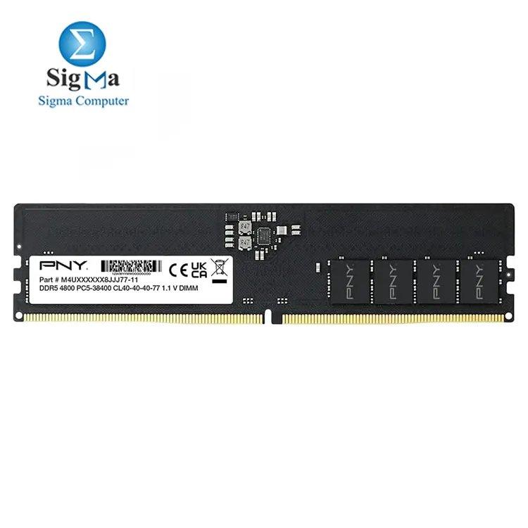 PNY MD16GSD54800-TB – 16GB DDR5 4800MHz Desktop RAM, CL40, 1.1V, Non-ECC - Main view