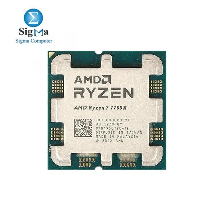 AMD Ryzen 7 7700X Processor – 8 Cores / 16 Threads – Up to 5.4GHz