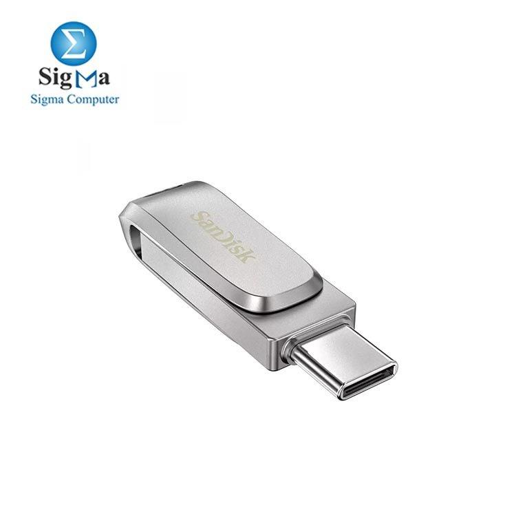 SanDisk SDDDC4-128G-G46 Ultra® Dual Drive Luxe USB Type-C™ Flash Drive - Main view