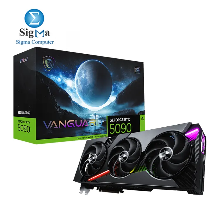 MSI GeForce RTX™ 5090 32G VANGUARD SOC - Main view