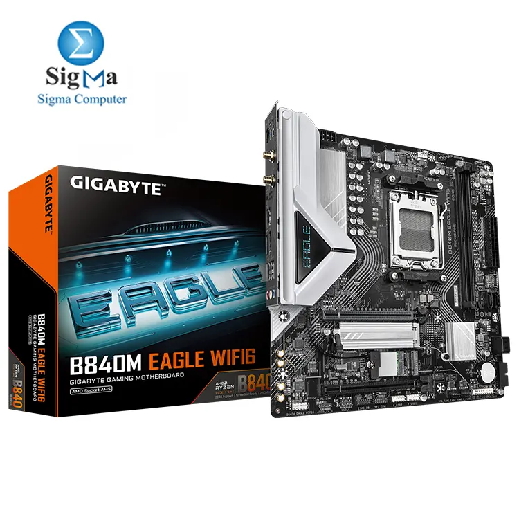 GIGABYTE B840M EAGLE WIFI6 - Main view