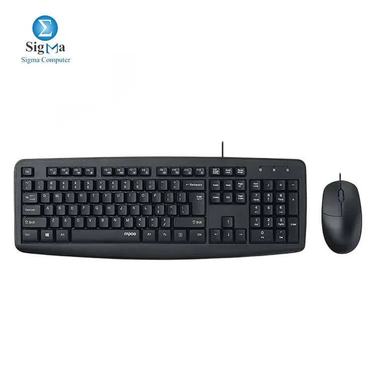 Rapoo NX1600 Wired Combo Mouse-Keyboard AR\EN - Main view