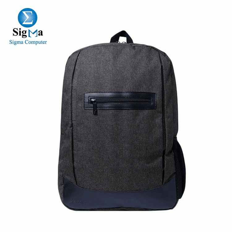 E-train (BG91B) Laptop Backpack Fits up to 15.6" - BLACK - Main view
