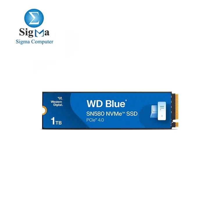 Western Digital 1TB WD Blue SN580 NVMe Internal Solid State Drive