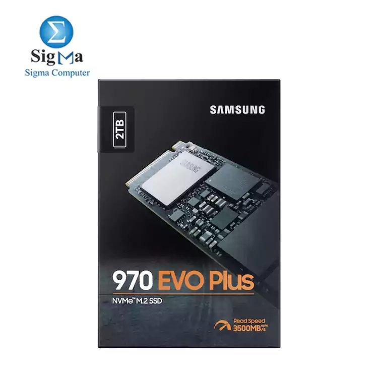 Samsung 970 EVO Plus NVMe® M.2 SSD 2TB MZ-V7S2T0B/AM - Main view