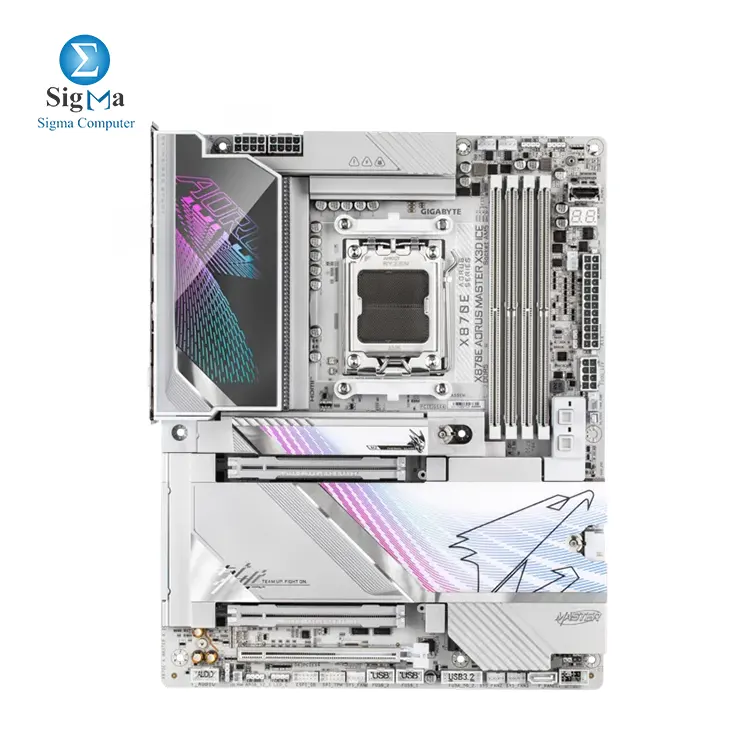 GIGABYTE AORUS AMD X870E MASTER X3D ICE - Main view