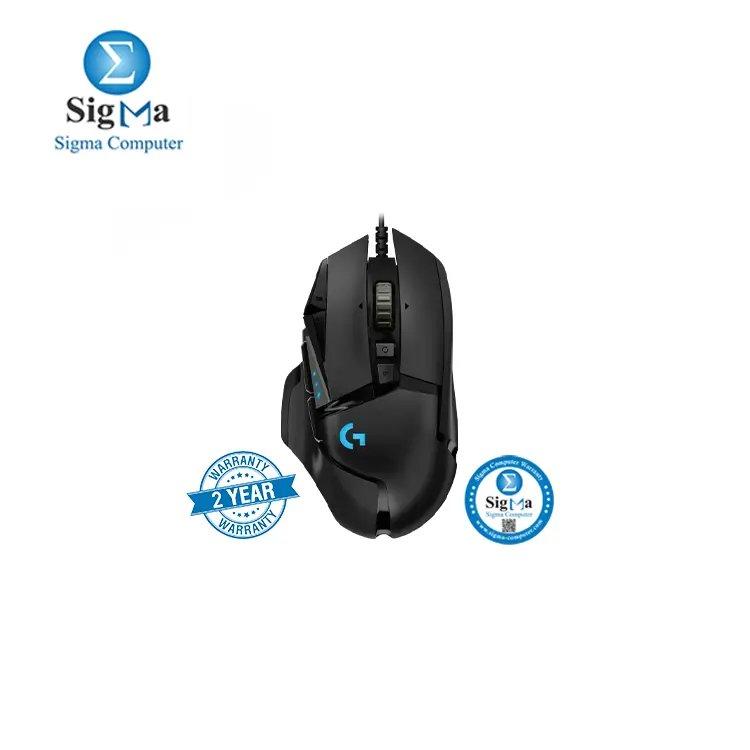 Logitech G502 HERO High Performance Wired Gaming Mouse - Main view