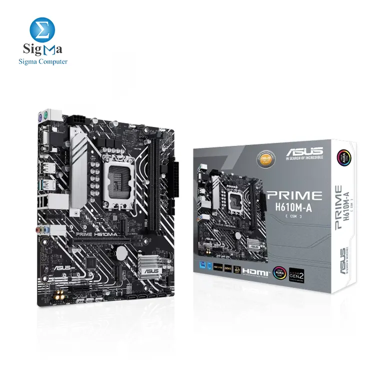 ASUS INTEL PRIME H610M-A CSM - Main view