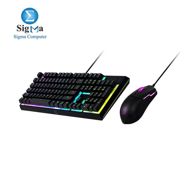 COOLER MASTER MS110 COMBO BUNDLE  MEM-CHANICAL GAMING KEYBOARD AND GAMING MOUSE - Main view
