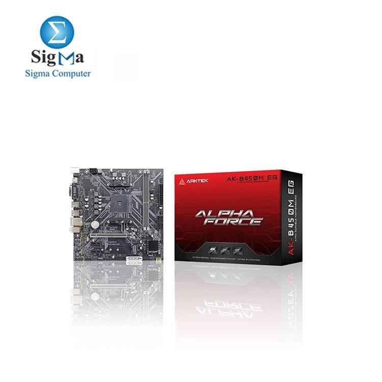 ARKTEK Motherboard AMD AK B450M EG ALPHA FORCE - Main view