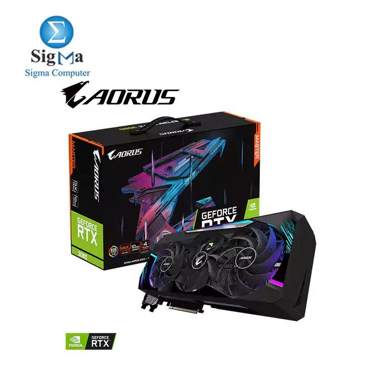 AORUS GeForce RTX™ 3080 MASTER 10G - Gigabyte | 19000 EGP (9% OFF