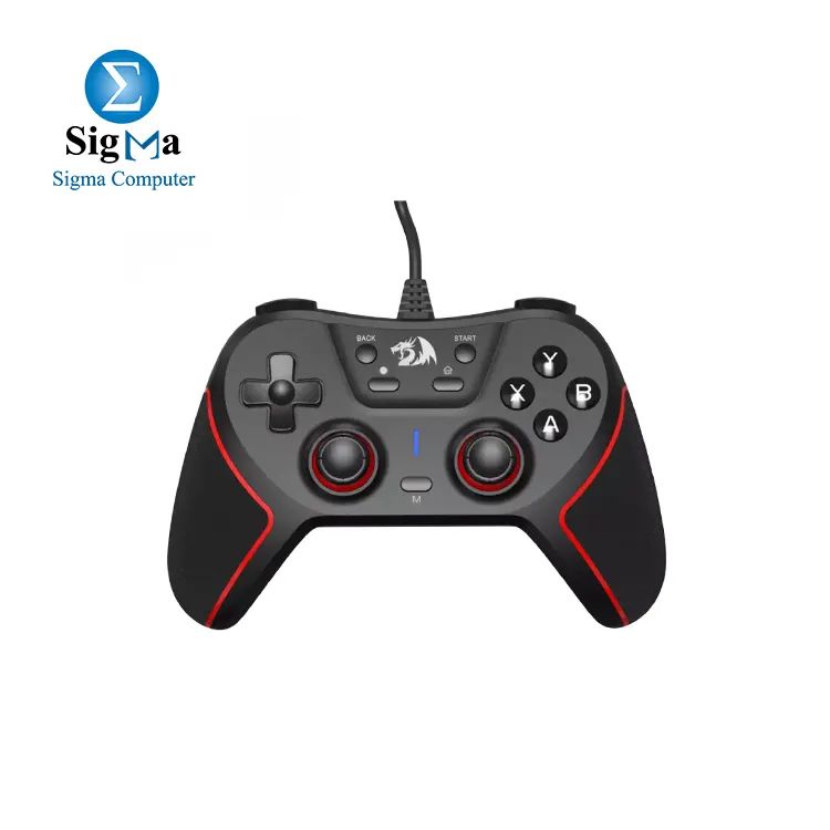 Redragon Ephemera G713 Wired Gamepad Controller - Black / Red - Main view