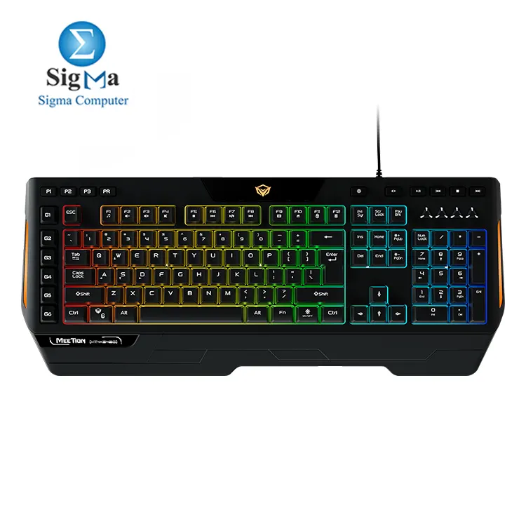Meetion K9420 RGB Backlit Gaming Keyboard - Main view