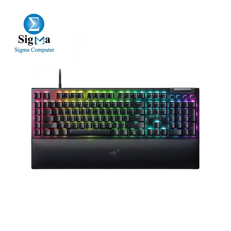 RAZER BlackWidow V4 - Green Switch - US Layout RZ03-04690100-R3M1 - Main view