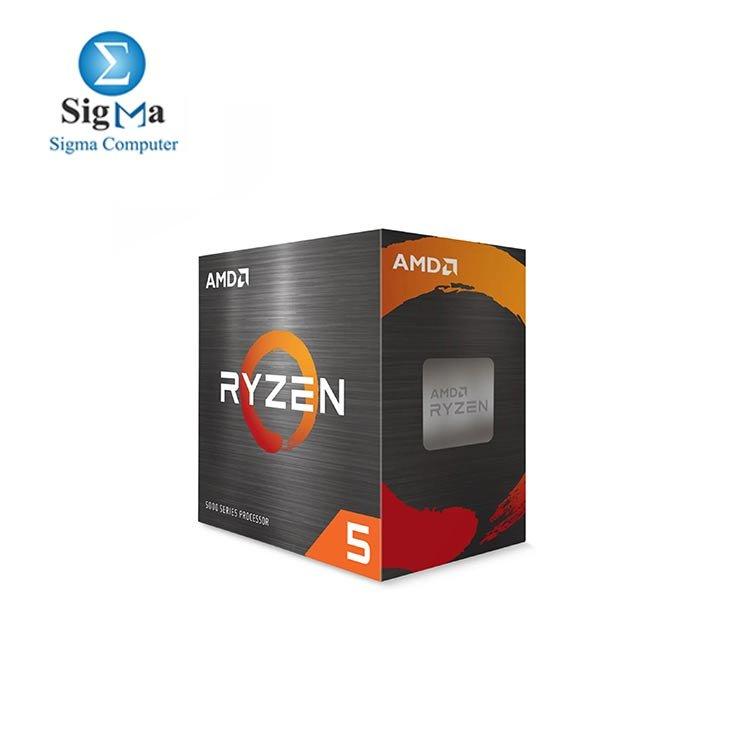 AMD Ryzen 5-5600 6-Core 12-Thread AM4  (Max Boost 4.4 GHz)-BOX - Main view