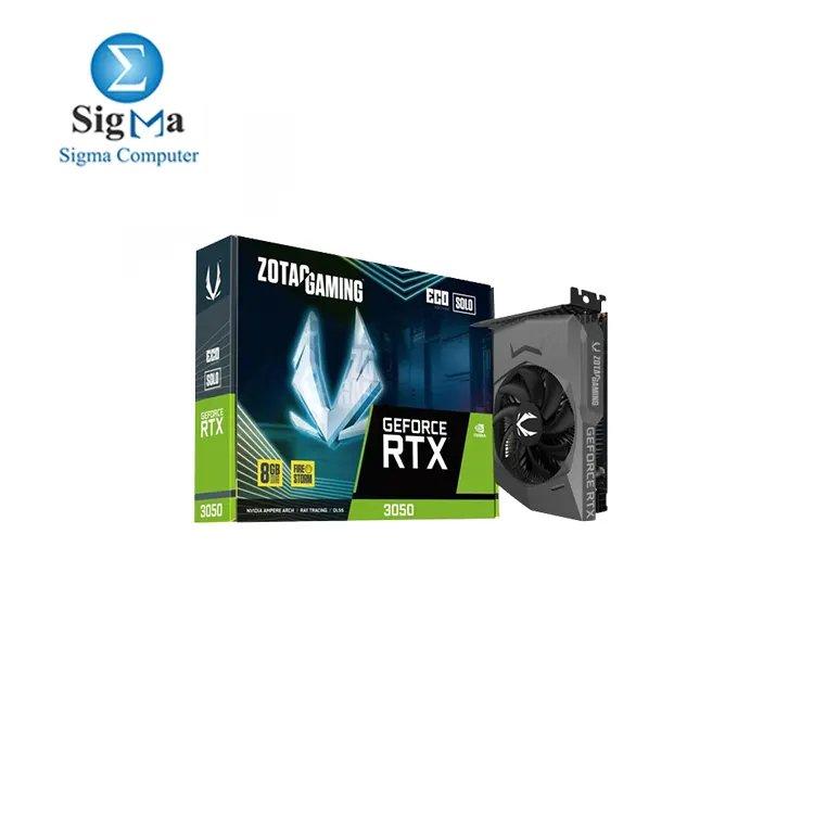 ZOTAC GAMING GEFORCE RTX 3050 ECO SOLO 8GB DDR6 - Main view