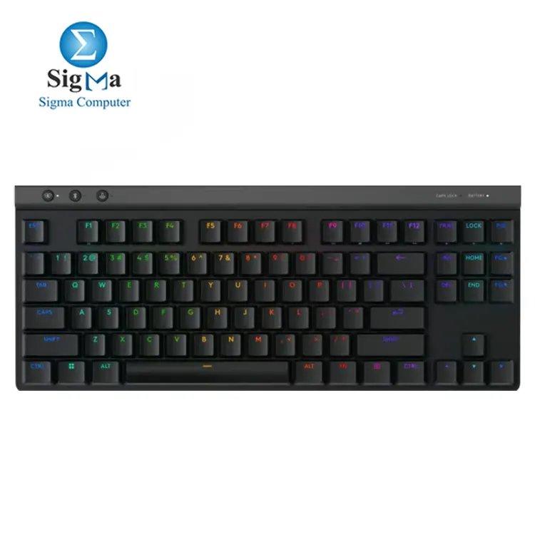 LOGITECH G515 TKL Wired Gaming Keyboard USB Black (US) - Main view