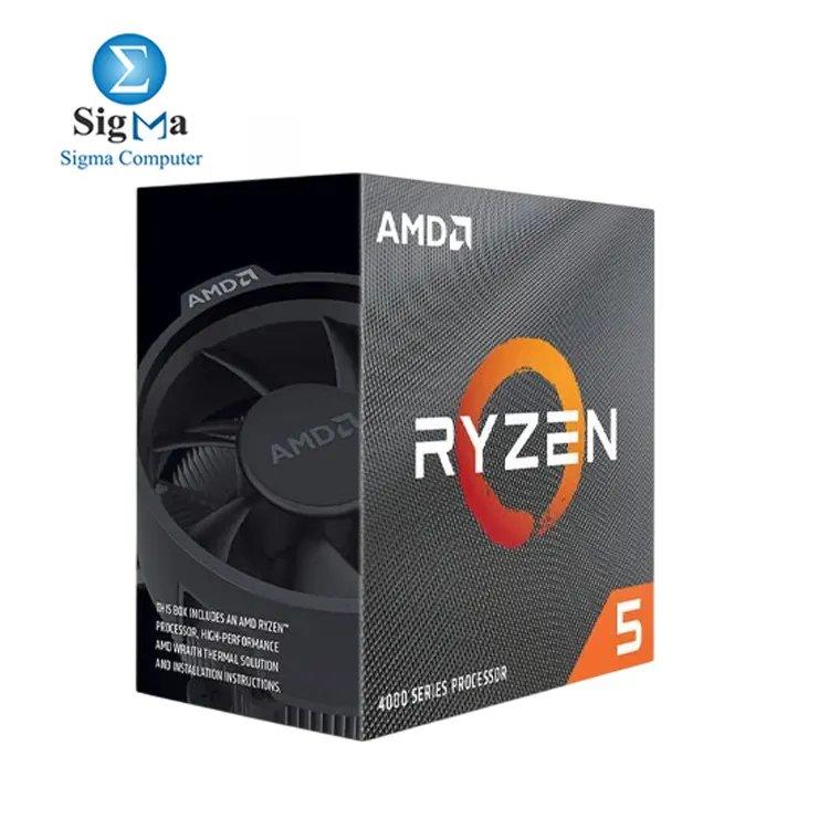 AMD Ryzen 5 4500 6-core, 12-thread processor with a 3.6 GHz base