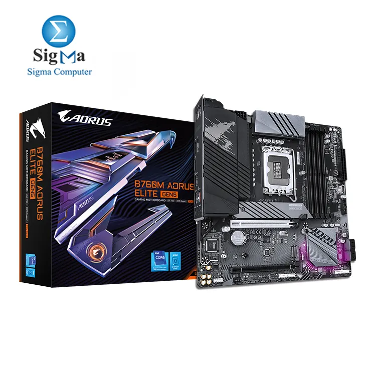 GIGABYTE B760M AORUS ELITE GEN5 - Main view