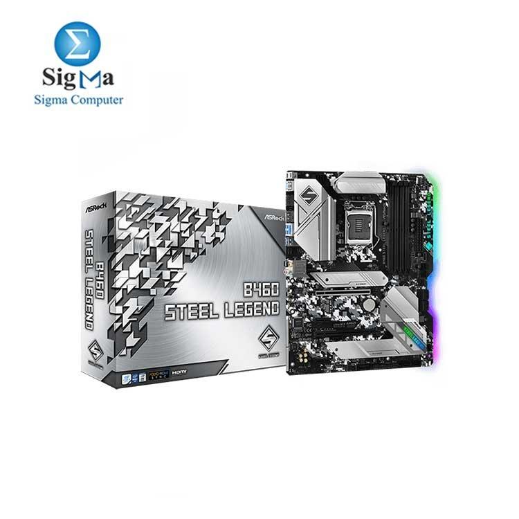 ASROCK B460 Steel Legend - Main view