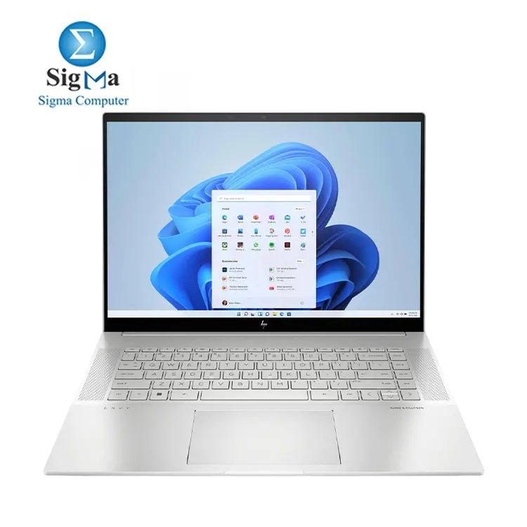 HP Envy 16-h1053dx Intel Core i7-13700H - NVIDIA GeForce RTX 4060 8GB GDDR6 - 16GB DDR5-5200MHz - 1TB SSD - 16 WQXGA Multi Touch 120 Hz IPS 100 sRGB - Win 11 - Main view