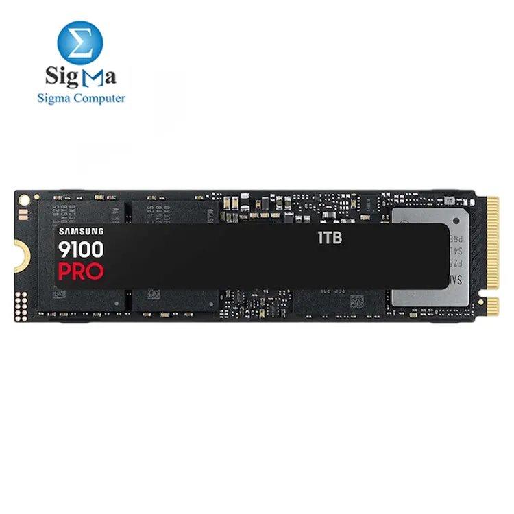 Samsung 9100 PRO 1TB – PCIe 5.0 NVMe SSD, up to 14,700MB/s read & 13,300MB/s write, V-NAND TLC, 1GB LPDDR4X cache, AES 256-bit encryption. - Main view
