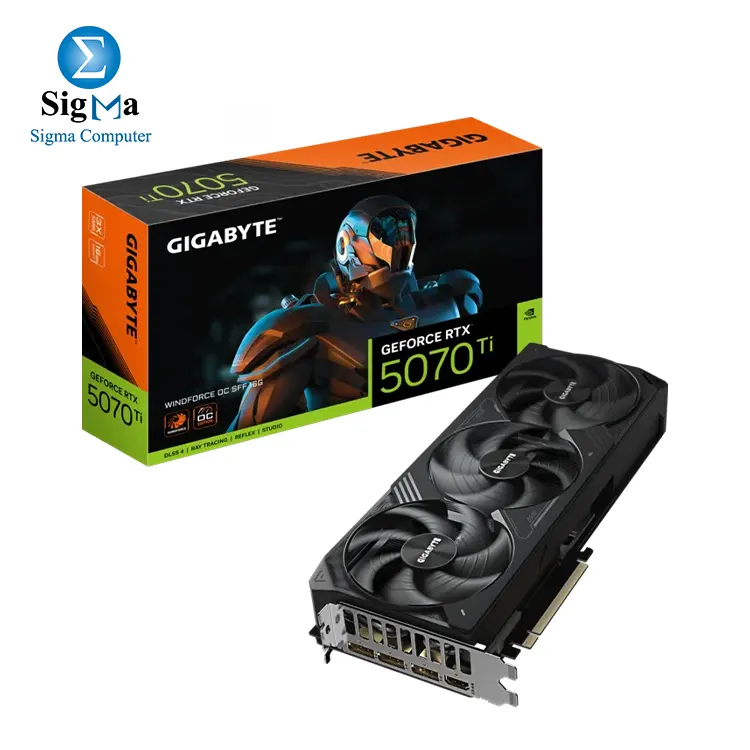 Gigabyte RTX 5070 Ti WINDFORCE OC SFF 16G - Main view