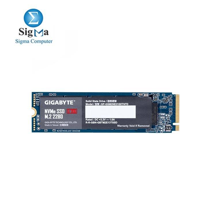 GIGABYTE NVMe M.2 SSD 1TB - Main view