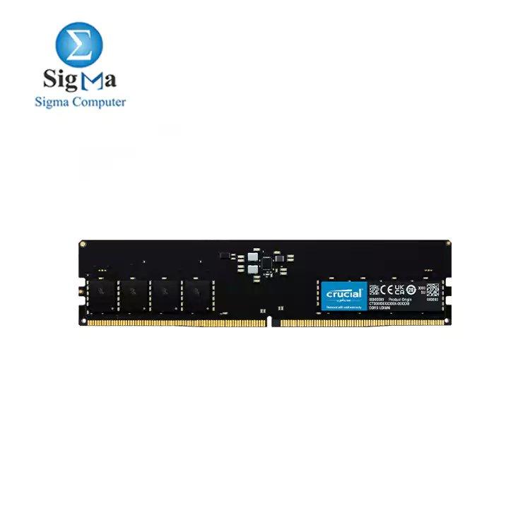 Crucial 16GB DDR5-4800mHZ UDIMM V1.1 CL40 Desktop - Main view