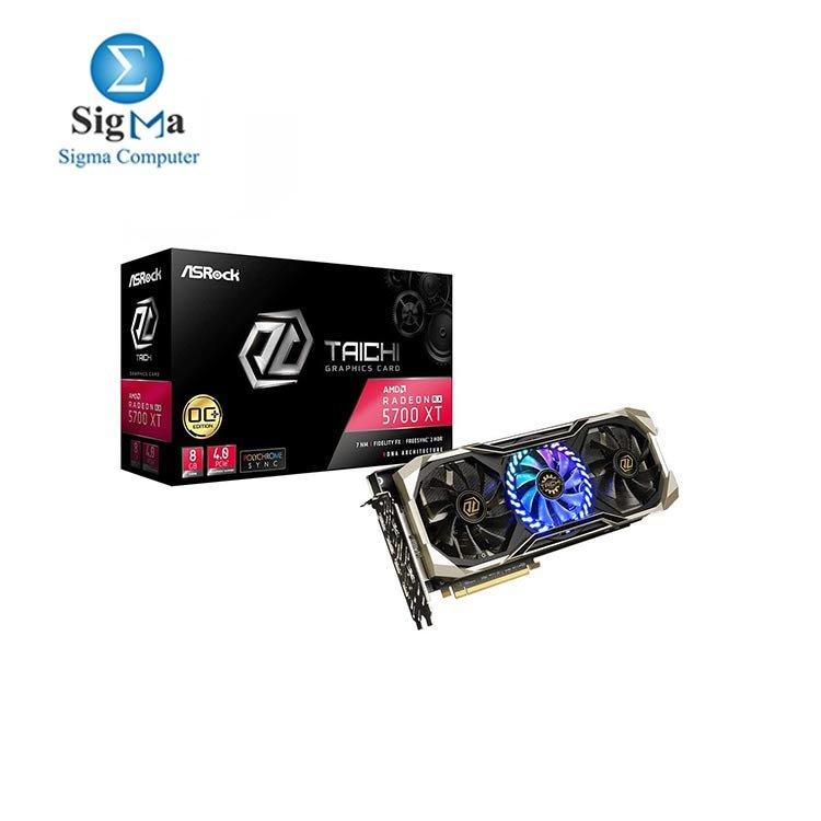ASRock Radeon RX 5700 XT Taichi X 8G OC+ 8GB - Main view
