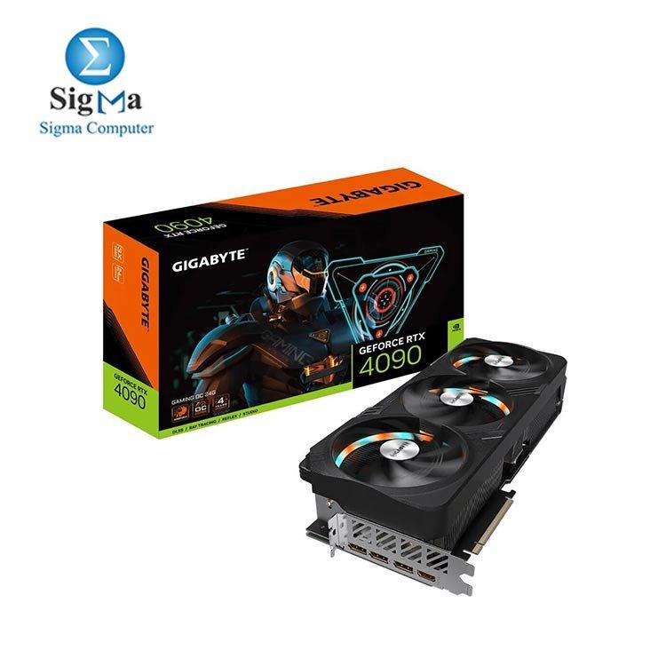 GIGABAYT GeForce RTX™ 4090 GAMING OC 24G (rev. 1.0 / 1.1) GV-N4090GAMING OC-24GD - Main view