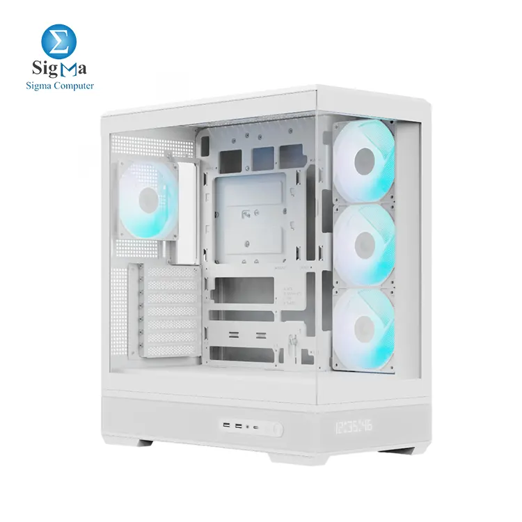 Aerocool P500B Digi WHITE -v1 - Main view