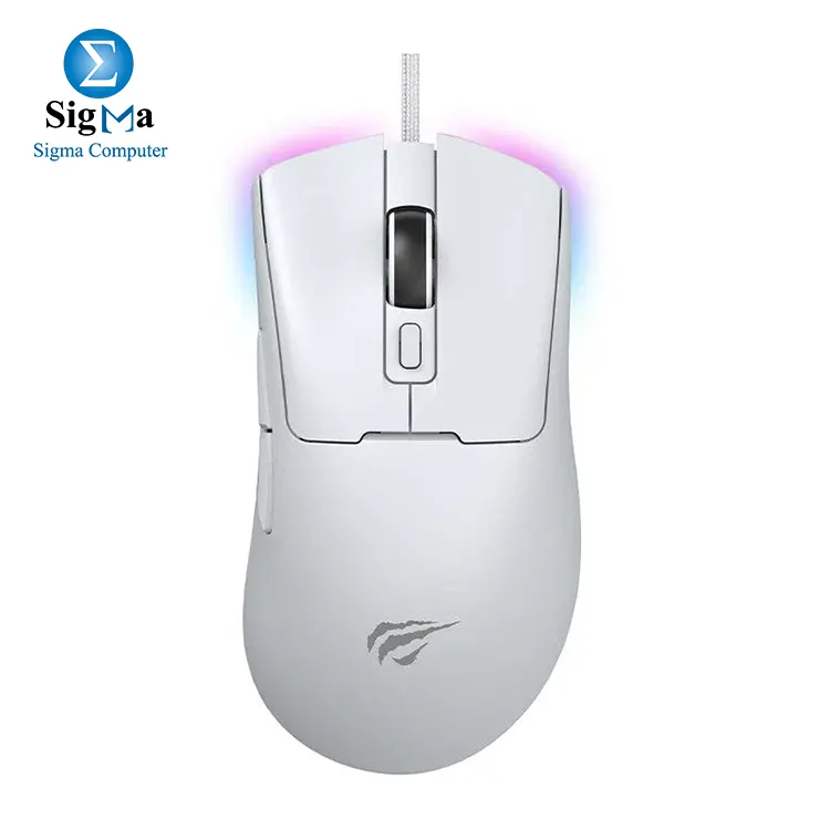 HAVIT Gaming Mouse MS966 RGB Programmable - White - Main view