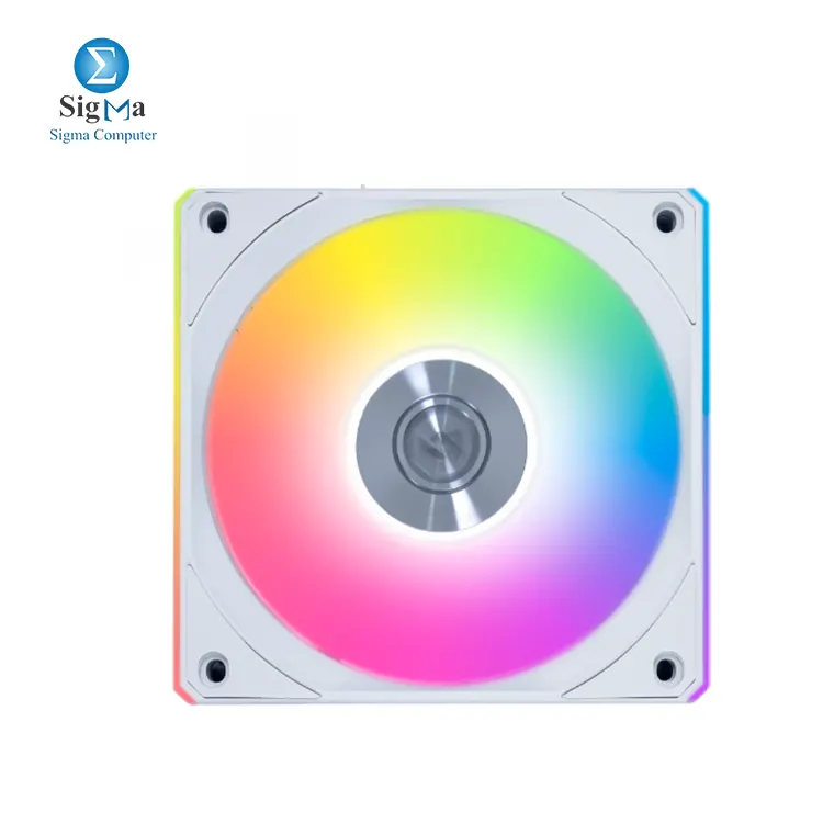 LIAN LI UNI Fan CL Wireless 120mm ARGB White Fan - Main view