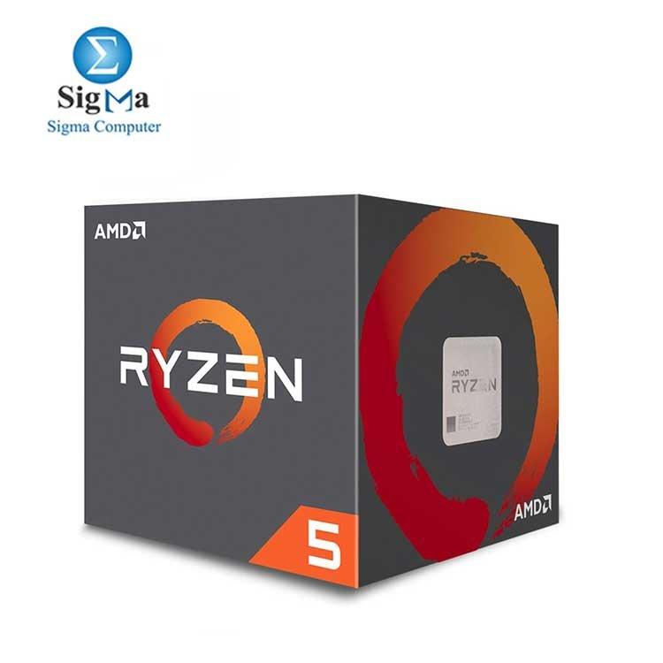 CPU-AMD-RYZEN 5 1600AF Processor with Wraith Stealth Cooler - Main view