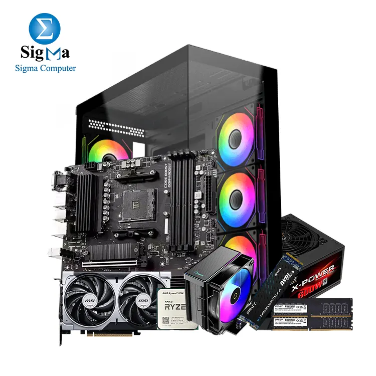 CPU-Intel-Core i5-12400F 6 Core 12 Threads TRAY and Phantom HF-400