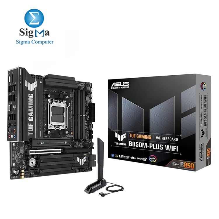 ASUS AMD TUF GAMING B850M-PLUS WIFI - Main view