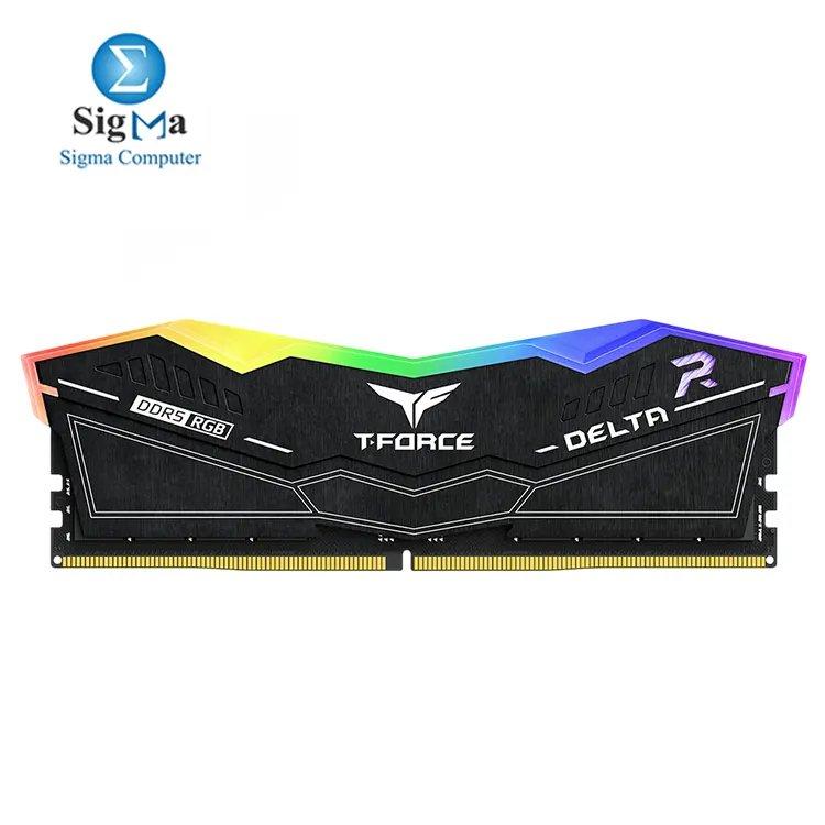 TEAMGROUP T-Force Delta RGB DDR5 16GB (6000MHz CL38, 1.25V, 48000 MB/s, XMP 3.0, RGB, On-die ECC, PMIC) - Main view