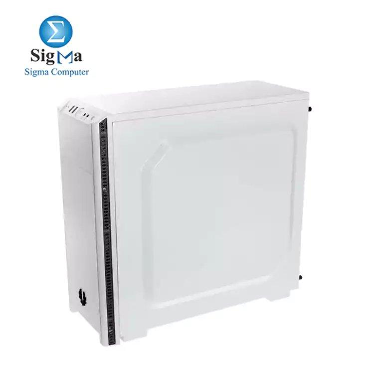 Nova TG ATX/mATX/Mini ITX Midi Tower Case - White +PS600W - Main view
