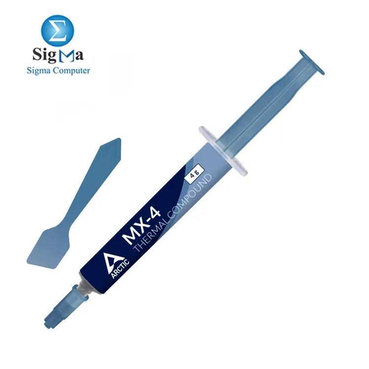ARCTIC MX-4 (incl. Spatula, 4 g) - Premium Performance Thermal Paste for All Processors (CPU, GPU - PC), Very high Thermal Conductivity, Long Durability - Main view