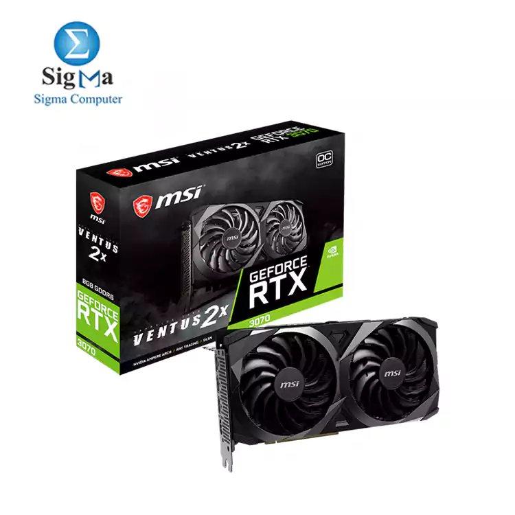 MSI GeForce RTX™ 3070 VENTUS 2X OC - Main view