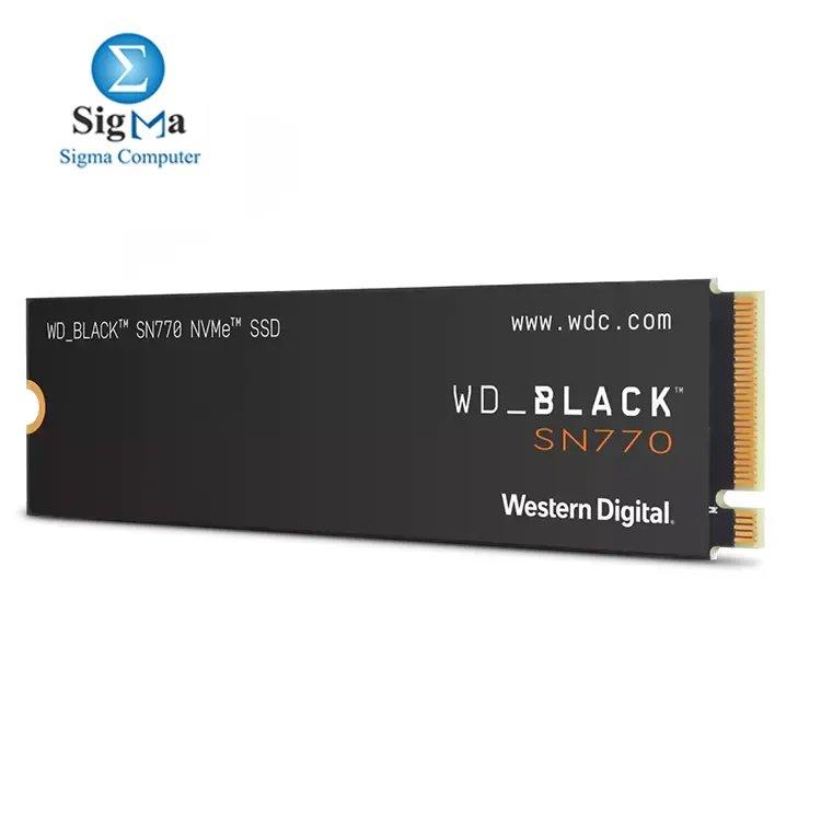 WD_BLACK SN770 2TB (WDS200T3X0E) – PCIe Gen4 x4, 5150MB/s Read, 4850MB/s Write, 1200TBW - Main view