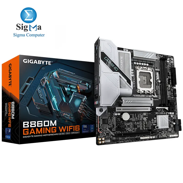 GIGABYTE B860M GAMING WIFI6 - Main view