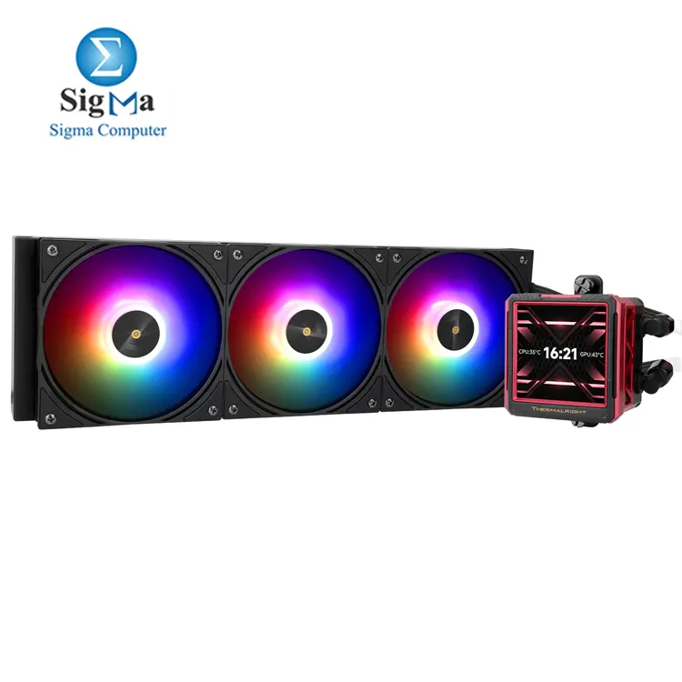 Thermalright Frozen Warframe 360 ULTRA ARGB BLACK - Main view