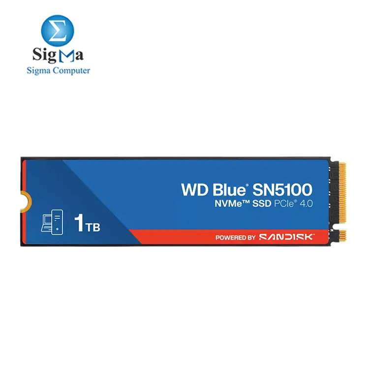 WD Blue SN5100 NVMe SSD - 1TB - Main view