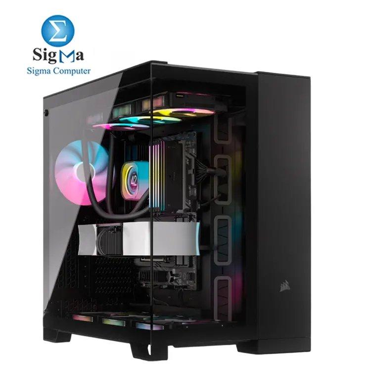 ANTEC NX Series NX360, pannello frontale in rete ad alto flusso d'aria, 4 ventole da 120 mm