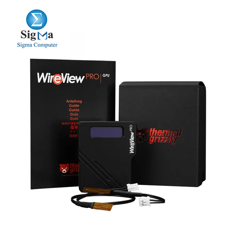 Thermal Grizzly WireView GPU Pro 90° – OLED Power Measurement Device - TG-WV-90-P-HIN - Main view